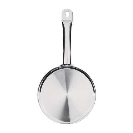 Stainless Steel Induction Saucepan 3L 20cm with Lid | Nisbets Essentials 7