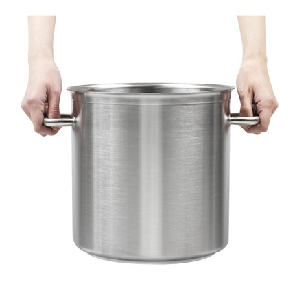 Stainless Steel Induction Soup Pot 10.8L | Matfer Bourgeat Excellence 6
