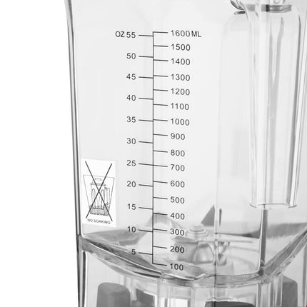 Nisbets Essentials Blender 1.6L | 1.5kW Motor | Variable Speed & Pulse 6