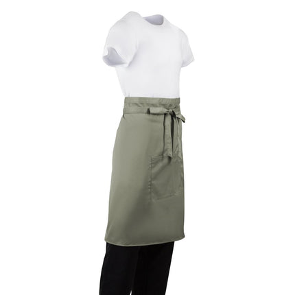 Standard Bistro Apron Olive Green | Whites 3
