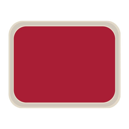 Roltex America Polyester Serving Tray Red 46x36cm