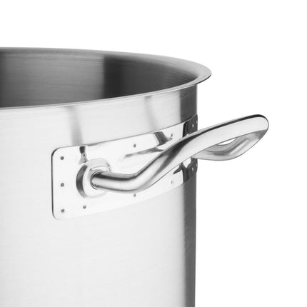 Induction Stainless Steel Soup Pot 36cm 35.5L | Vogue 3