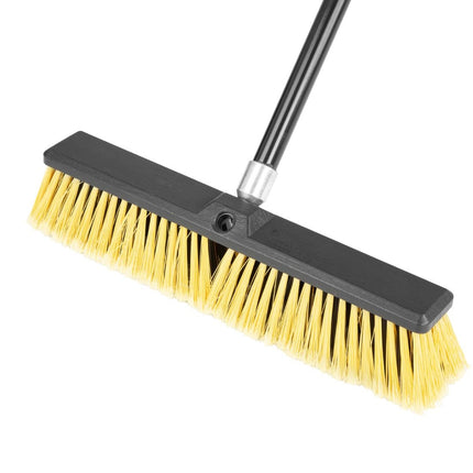 Heavy-Duty Floor Broom with Handle 18" | Jantex 3