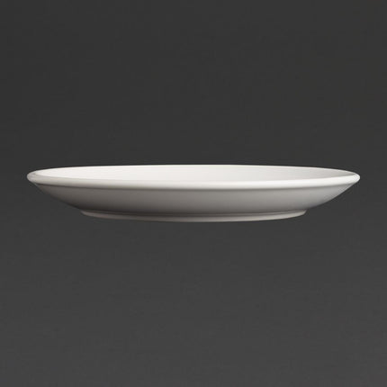 Café Coupe Plate White 20cm | Olympia | Porcelain 2
