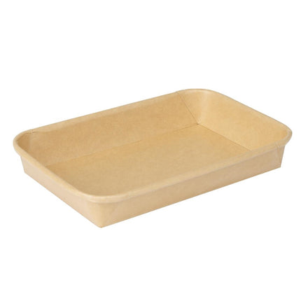 Recycleable No. 3 Sushi Tray Bases 160x115mm | Fiesta | Pack of 300