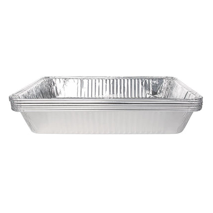 Recyclable Rectangular Aluminum Serving Trays GN 1/1 | Fiesta | 5 Pieces 2