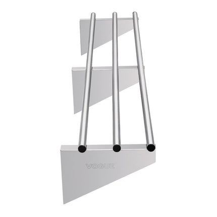 Stainless Steel Wall Shelf 150cm | Vogue 3