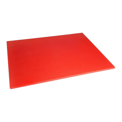 LDPE Cutting Board Red 600x450x10mm | Hygiplas