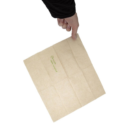 Compostable Kraft Paper Napkins 32x30cm | Pack of 6000 4
