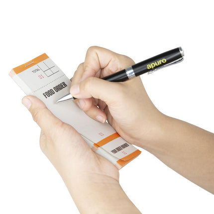 Single-Page Order Pads with Detachable Numbers (50 Sheets) | Olympia 4