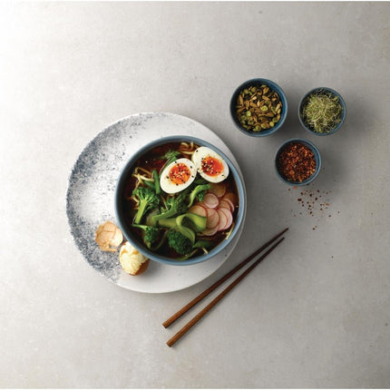 Super Vitrified Nourish Oslo Blue Noodle Bowls | Churchill | 37.7 Oz 3
