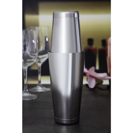 Stainless Steel Tin-on-Tin Boston Cocktail Shaker | Beaumont Mezclar 9