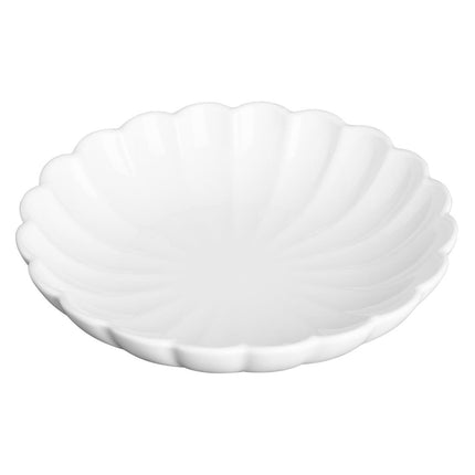 White Scalloped Bowls 230mm | Olympia Bloom | Set of 6 7
