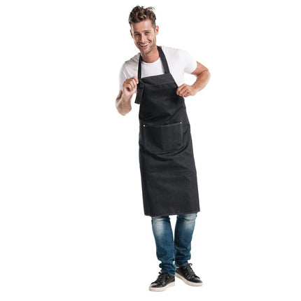 Black Denim Apron | Chaud Devant