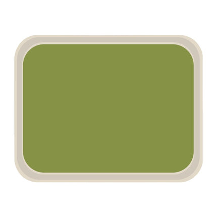 America Polyester Tray Green | Roltex | 46x36cm