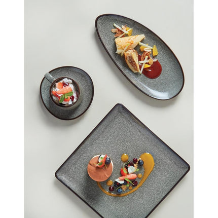 Mineral Leaf-Shaped Plate 25.5x12cm | Olympia 5