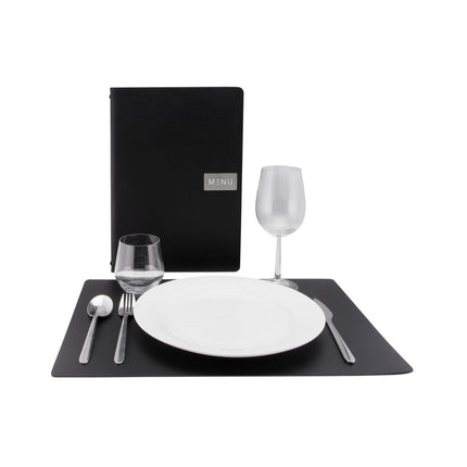 Raw Bonded Leather Placemat | Securit Leather Range 7