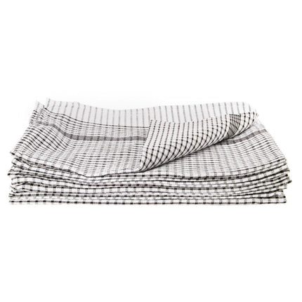 Vogue Wonderdry Black Checkered Tea Towels 9