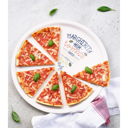 Decorated Pizza Board 30cm Margarita Recipe 2