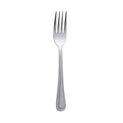 Dessert Fork with Bead Edge | Olympia Bead | 12 Pieces | High Gloss 18/0 Stainless Steel 2
