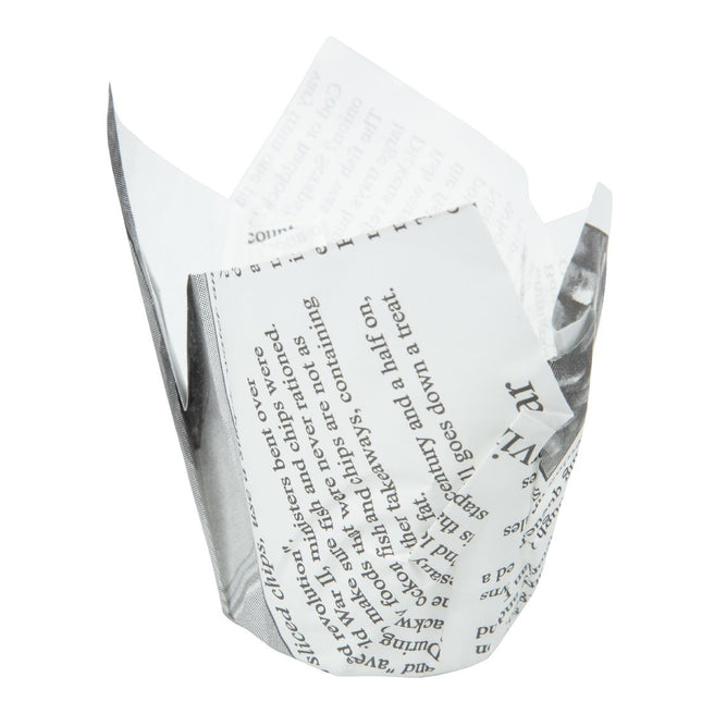 Newspaper Print Fry Paper 2
