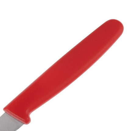 Paring Knife 7.5cm Red Handle | Hygiplas 3
