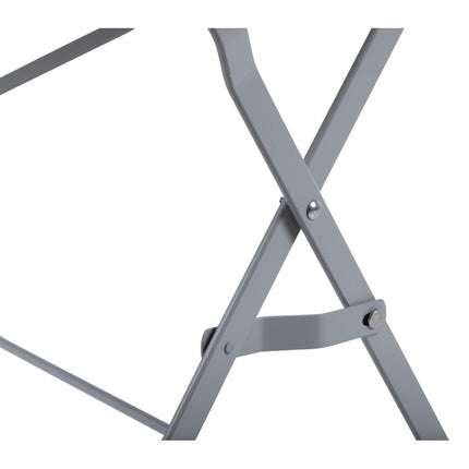 Folding Table 1100mm x 700mm Grey | Bolero Pavement Style 6