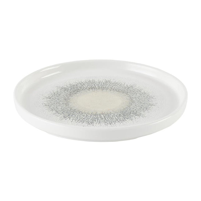 Raised Edge Plate Agate Grey Fusion Design 25.9cm | Churchill Studio Prints 2