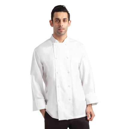 Unisex Chef Jacket with Cool Vent Technology | Chef Works Calgary | M | White 4