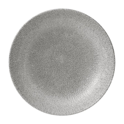 Large Coupe Bowl Jasper Grey Raku Collection | Churchill 2
