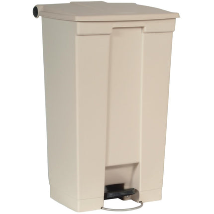 Rubbermaid Beige Waste Container | 87L | One-Piece Polyethylene
