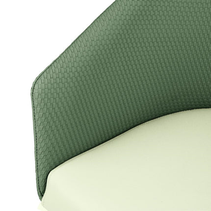 Padded Indoor Dining Chairs | Bolero Sloane Green Forest Mix 2