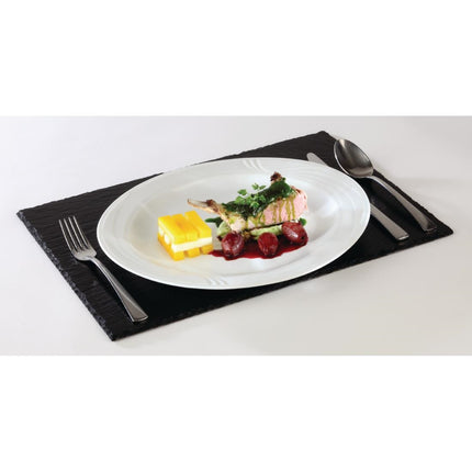 Melamine Serving Platter Slate Look GN 1/2 | APS 6