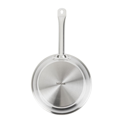 Stainless Steel Frying Pan with Platinum Plus Teflon Non-Stick Coating | Vogue | 20cm | Induction Compatible 5