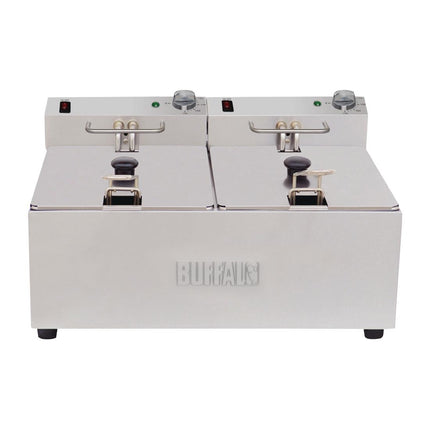 Twin Tank Countertop Fryer 2x5L | Buffalo | 2x2.8kW