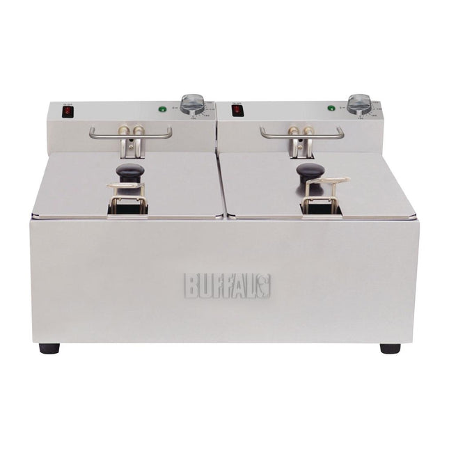 Twin Tank Countertop Fryer 2x5L | Buffalo | 2x2.8kW