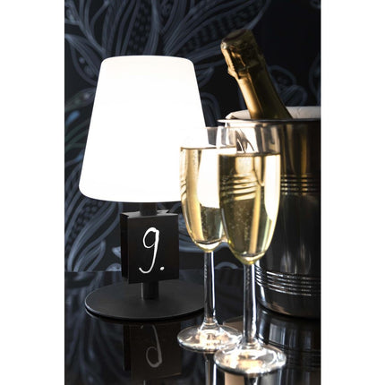 Waterproof Dimmable LED Table Lamp with Chalkboard Labels | Securit 6