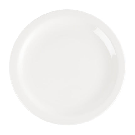 White Porcelain Dinner Plates 23cm | Churchill Whiteware Nova
