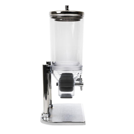 Double Breakfast Cereal Dispenser 2 x 4.5L with Stainless Steel and Chrome Finish | APS 3