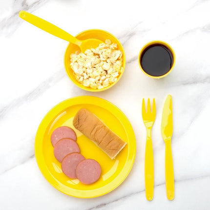 Polycarbonate Fruit Bowls Yellow 10.2cmØ 190ml | Olympia Kristallon | 12 Pieces 4