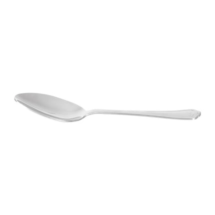 Table Spoons | Olympia Jesmond | 12 Pieces | Polished 18/0 Stainless Steel with Shell Pattern Handle 6