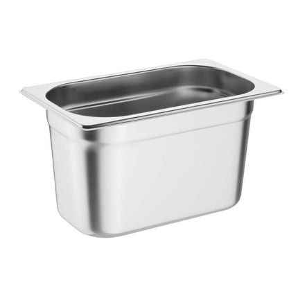 Stainless Steel Gastronorm Pan Set with Lids 4x 1/4 | Vogue 4