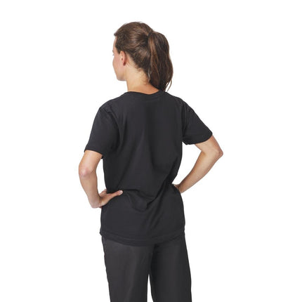 Unisex Black T-Shirt L | 100% Cotton with Double Rib Collar 7