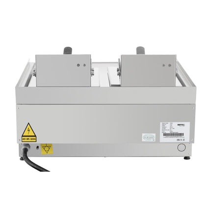 Electric Double Tank Fryer 2 x 8L | Buffalo 600 Series | 6kW Elements 3