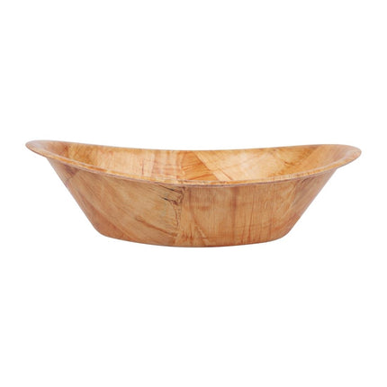 Small Oval Wooden Bowl 4