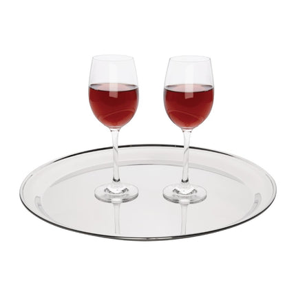 Stainless Steel Round Tray Ø 40.5cm | Olympia 7