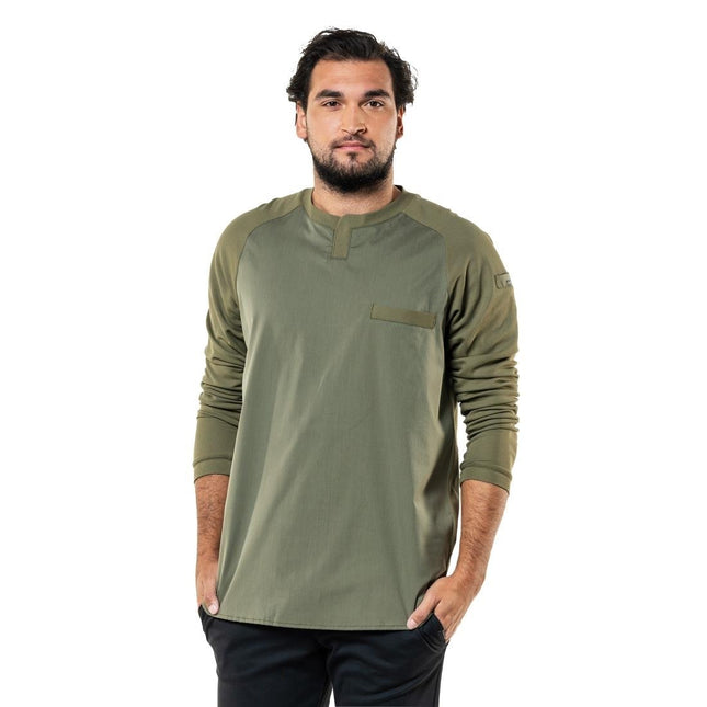 Men's T-Shirt Mos Green | Chaud Devant Valente UFX | Size S