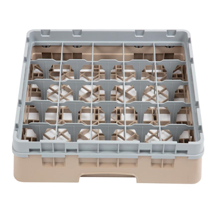Dishwasher Rack with 25 Compartments | Cambro Camrack | Max Glass Height 9.2 cm 2