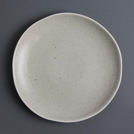 Chia Sand-Colored Plates 27cm | Olympia | Set of 6