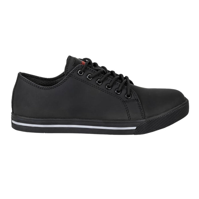 Slipbuster Safety Sneakers | Recycled Microfiber | Matte Black | Size 40 2